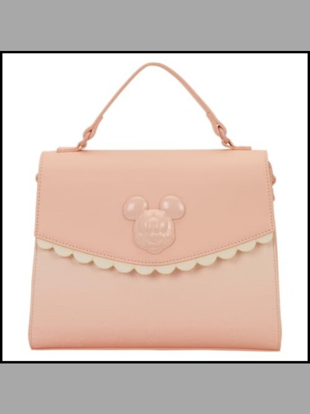 Mickey & Friends All-Over Print Crossbody Bag Polyurethane